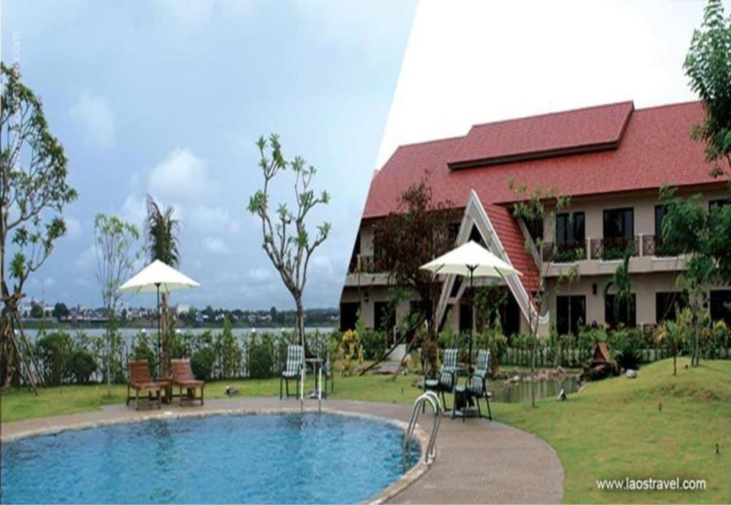 Daosavanh Resort & Spa Hotel Savannakhet Esterno foto